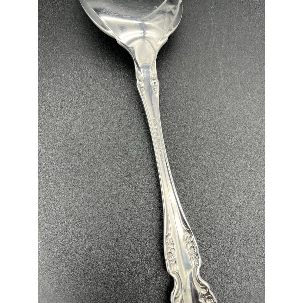 Pie Server Pierced Brahms Stainless By Oneida Silver